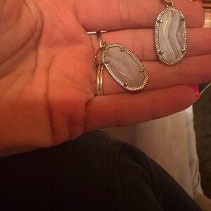 Kendra Scott Dani lavender earrings